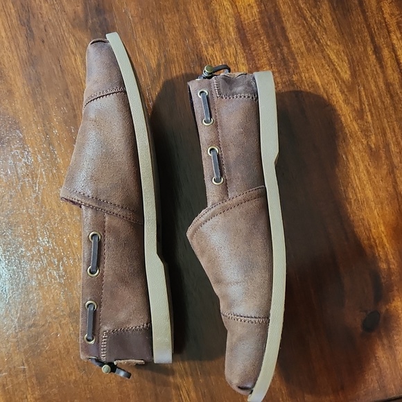 Sketchers Bobs Women's Chill Luxe Buttoned Up Slip On Brown EUC, 9, Memory Foam - Picture 4 of 11